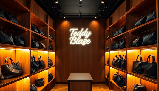 Elevate Your Style with Teddy Blaze's Diamante Bag Collection