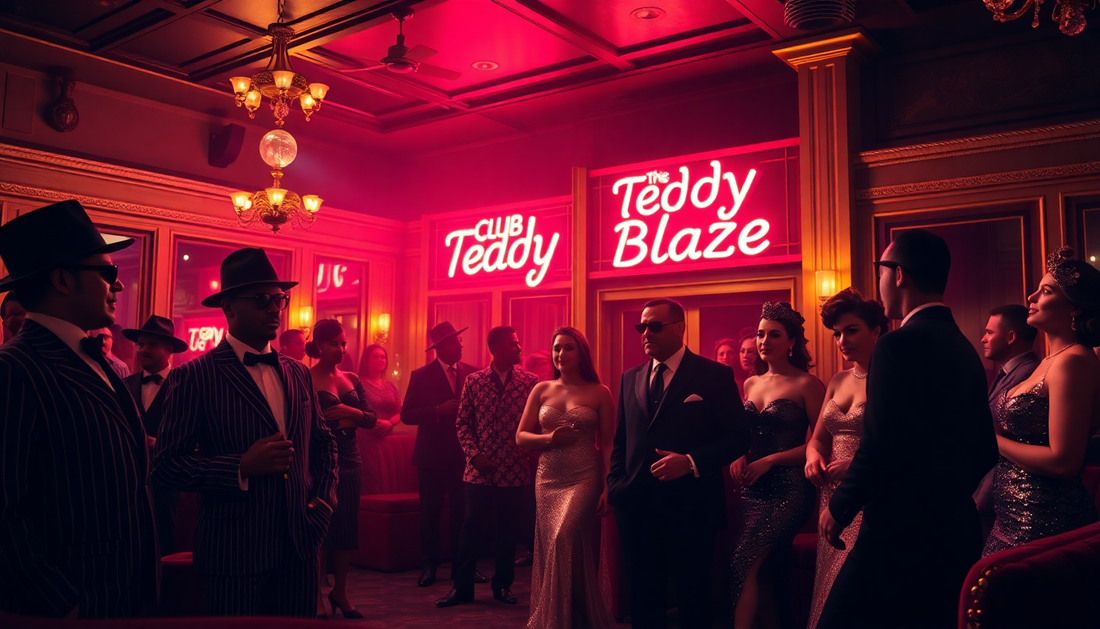 Teddy Blaze: Where Streetwear Meets Old Hollywood Glamour